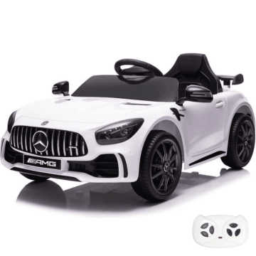 Elektro-kinderauto Mercedes GT-R AMG 12V - Weiß