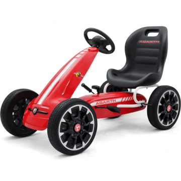 Abarth Gokart mit Gummireifen - Rot