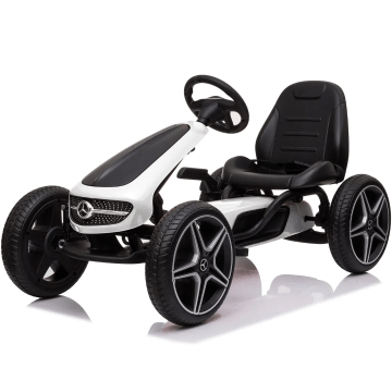 Mercedes Gokart für Kinder - Weiß