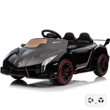 Lamborghini Veneno Elektrofahrzeug 12V 4x4 - Schwarz