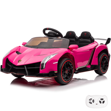 Lamborghini Veneno Elektrofahrzeug 12V 4x4 - Rosa