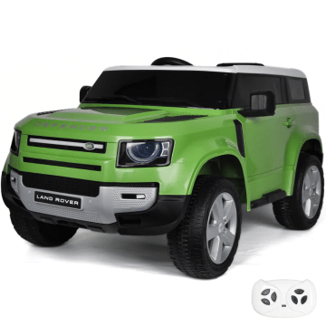 Landrover Defender Elektro-Kinderauto grün