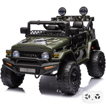 Toyota FJ Cruiser Elektrofahrzeug 12V - Armee-Grün