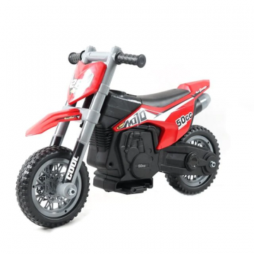 Kijana Cross elektrisches Kindermotorrad 6V - rot